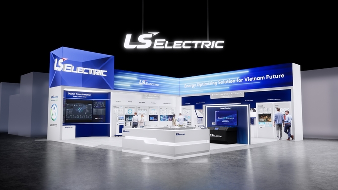 LS일렉트릭 일렉스 베트남 2025 전시장 조감도