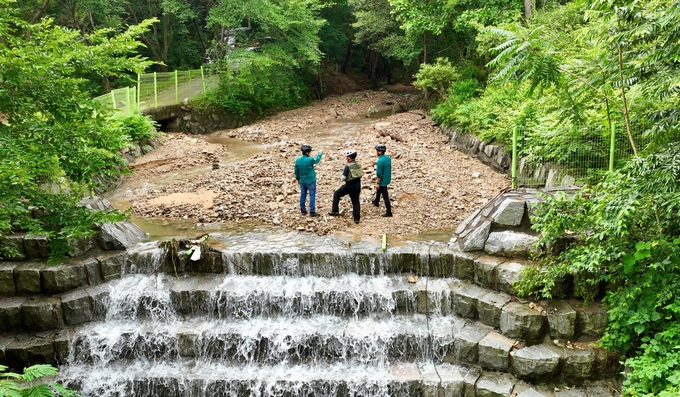충청남도 서산시 고북면 사방댐