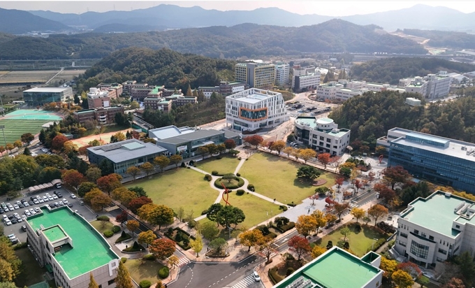  한국기술교육대학교 1캠퍼스 전경