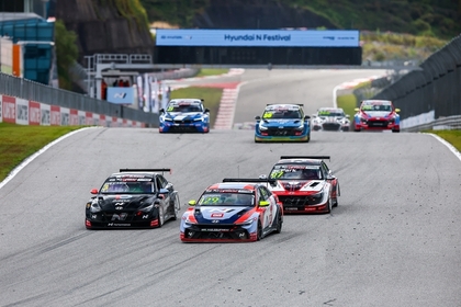 현대자동차, ‘2025 TCR 월드투어’ 인제 라운드서 더 뉴 엘란트라 N TCR 우승