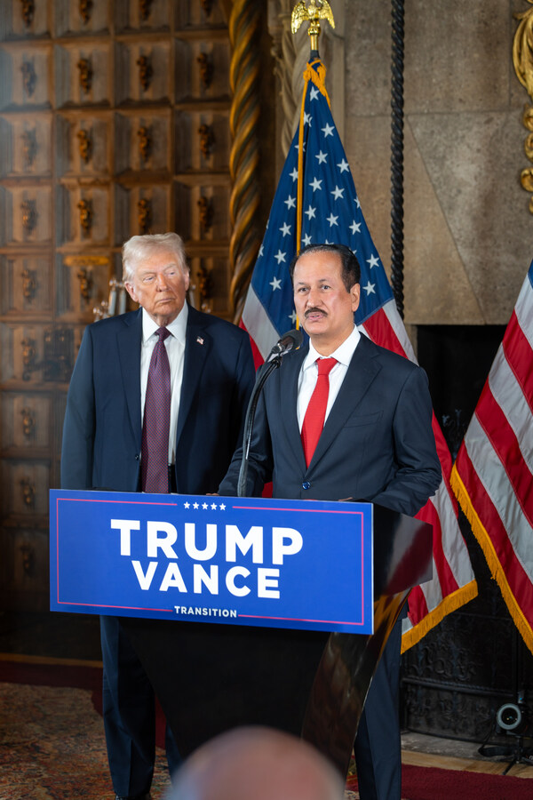 Trump announces UAE